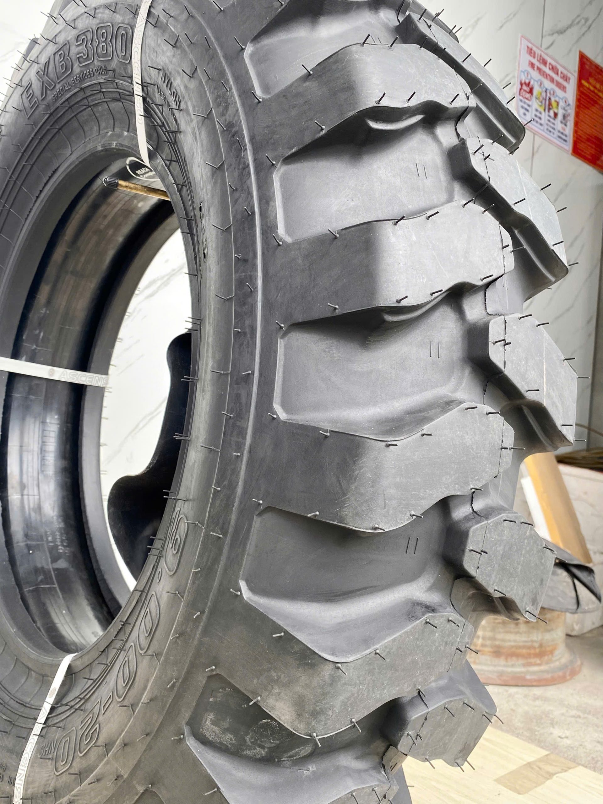 Lốp 9.00-20 Asenso | Lốp Máy Xúc Đào, Xe Lu Công Trình Bền Bỉ - Ảnh 5